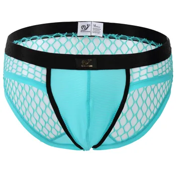 

new men's briefs breathable mesh men's underwear low-waist sexy briefs 7 colors size S/M/L/XL