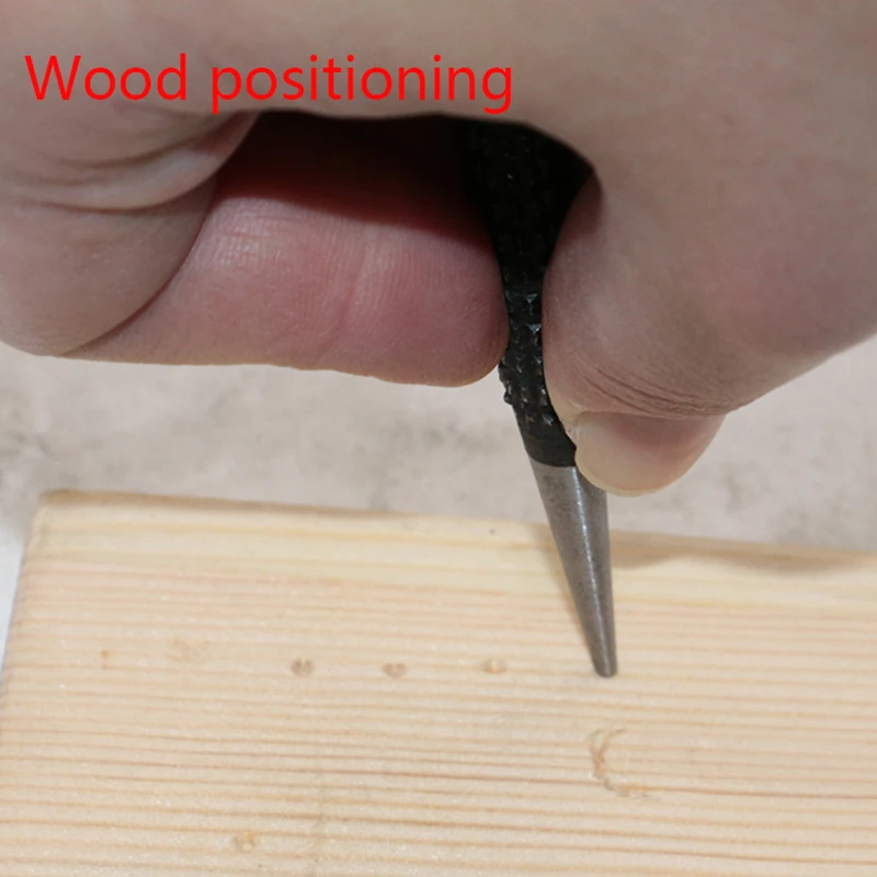 3pcs/set Non Slip Center Punch Alloy Steel 3/32
