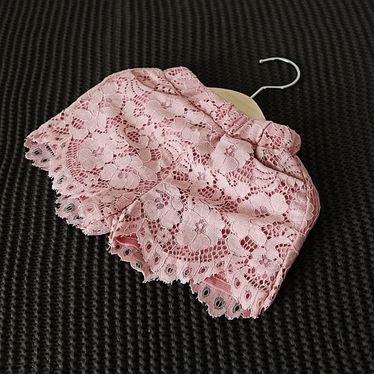 Laço de Manga Camisa e Shorts de Duas Superior + Shorts Verão Novas Meninas Rosa Curta Peças Terno Moda Menina Camisa Ternos 4 High Quality Mamãe e Bebê