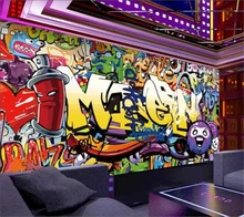 beibehang Custom wallpaper 3d mural fashion letters graffiti bar KTV background wall living room bedroom wallpaper papier peint free shipping wallpaper cool retro music sound carnival ktv wall ktv wallpaper bar mural music restaurant custom 3d wallpaper
