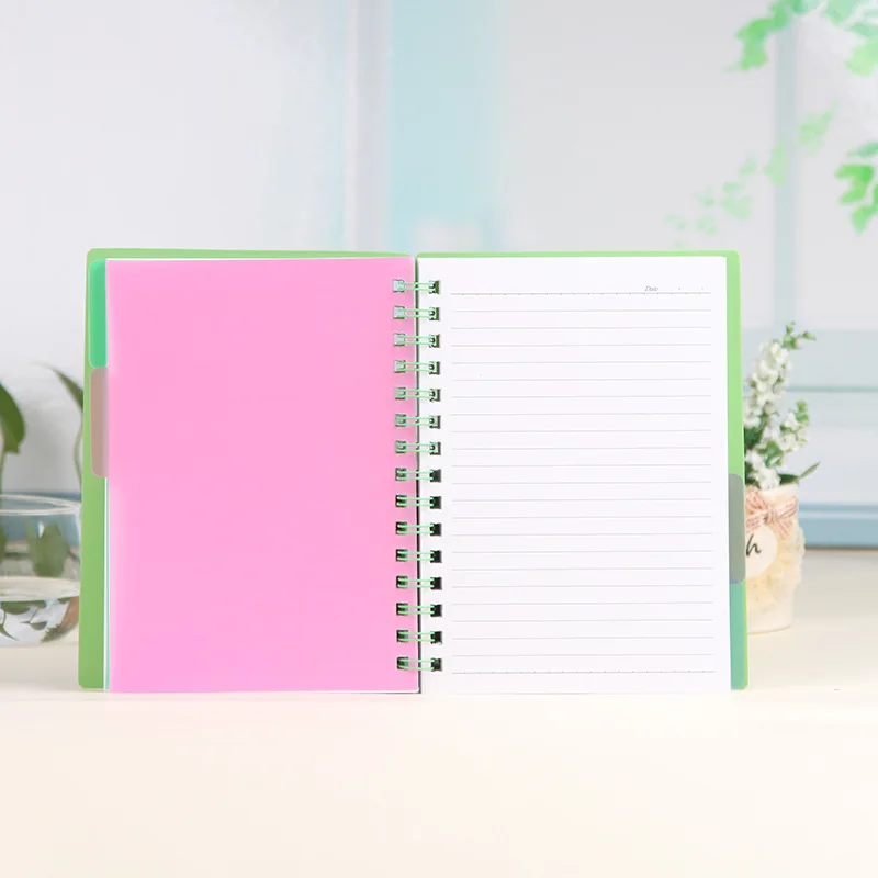 Perfect Spiral Notebook paper A6 A5 A4 100 sheets Diary planner Creative Notepad Office School Supplies