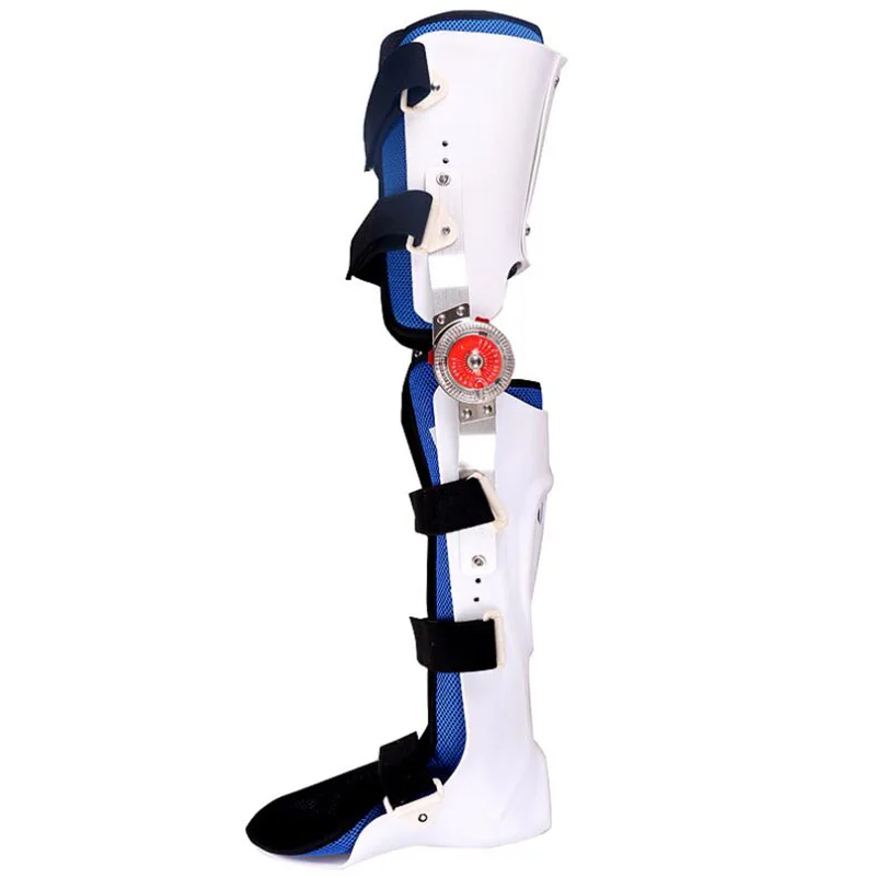 HANRIVER Hemiplegia knee ankle foot orthoses leg knee joint with a leg ankle orthotics fixed stent fracture surgery joints with a fixed belt dislocated fracture gesso splint ankle support