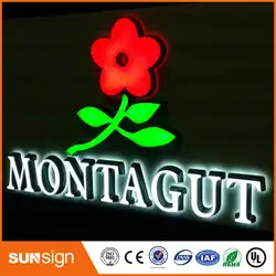 Китай электронный магазин знак супер качество акриловые световые буквы