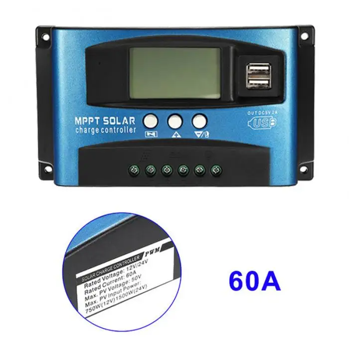 40a50a60a100a mppt painel solar regulador de carga