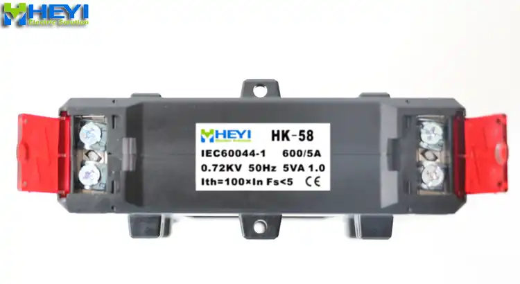 Зажим на сплит сердечнике трансформатор тока HK 58 400/5a класс 0 5 с отверстием 50х80