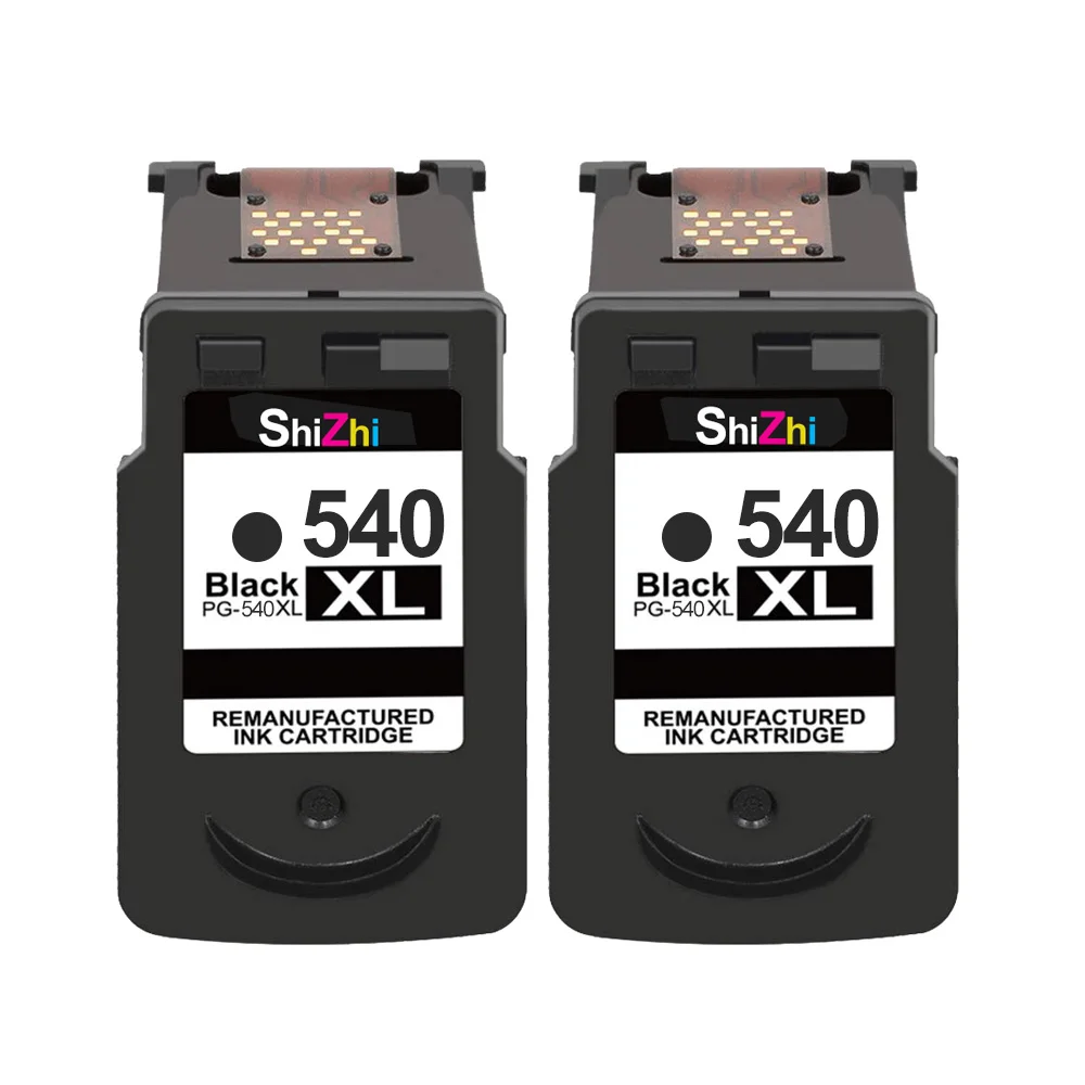 SHIZHI картридж совместимый для 540XL CL 541xl для Canon PIXMA MX475 MX515 MX525 MG2150 MG2250 3150 MG3250 MG4150 принтер - Цвет: Black x2
