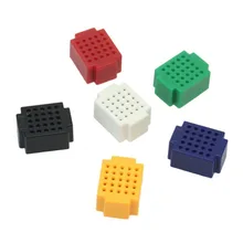 7pcs Mini 25 Points Breadboard Solderless Prototype Tie-point For Arduino