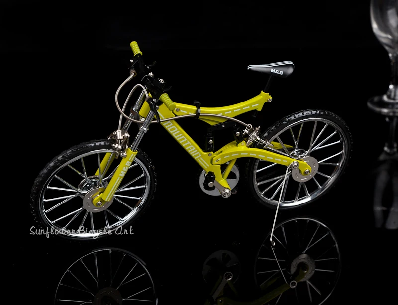 

Shockproof mountain bike model upscale simulation car DIY toys craft gifts desktop ornaments fashion collection children's toys