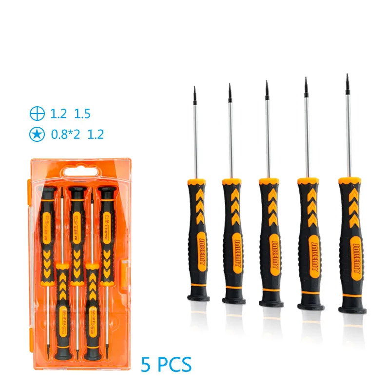 Набор прецизионных магнитных отверток 5 в 1 отвертка Pentalobe Philips Tournevis для Iphone 6 4
