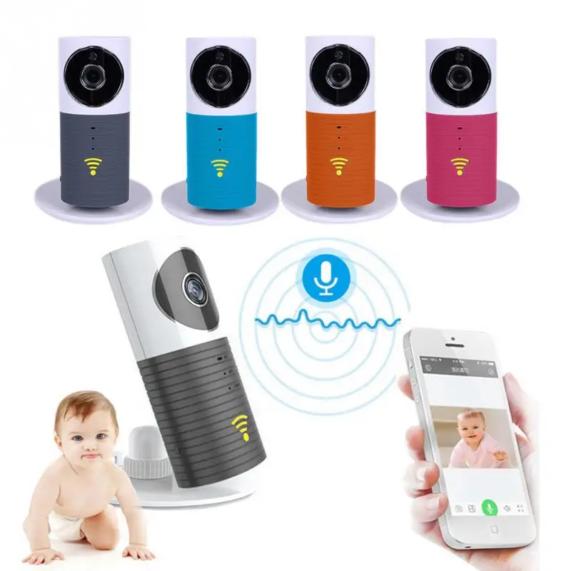

720P Mini Clever Dog Security Smart IP Camera with Wifi H.264 Wireless TF Card Storage with US plug