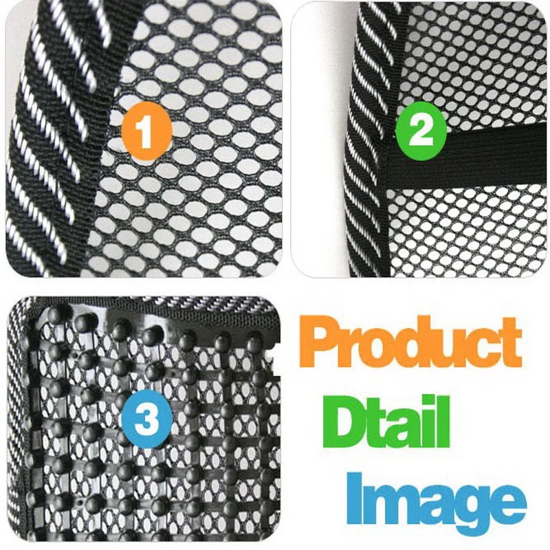 2 in 1 Ergonomic Back Support & Massage Backrest 4
