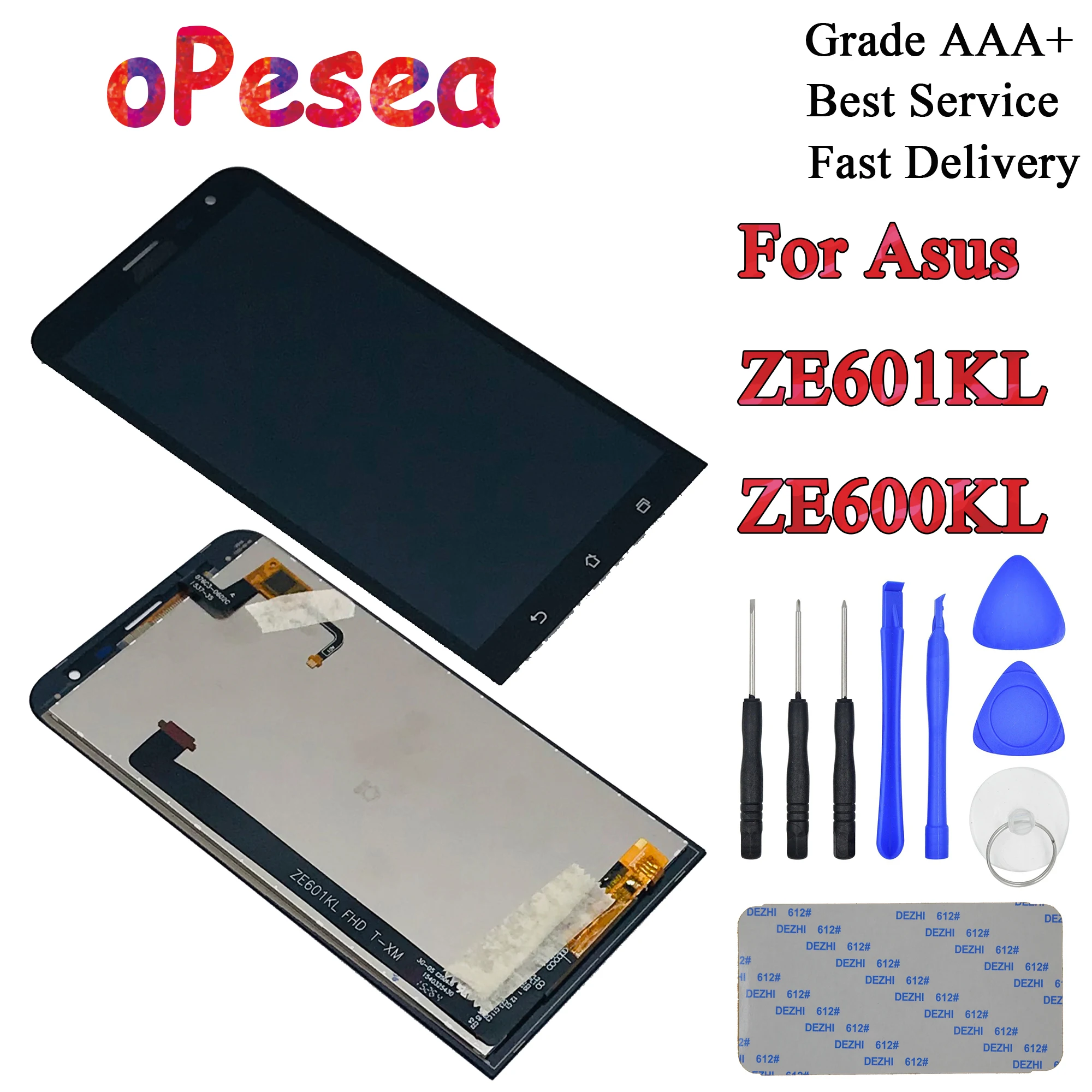 

oPesea 6.0'' For Asus ZenFone 2 Laser ZE601KL Z011D LCD Display Panel Touch Screen Digitizer Assembly For ZE600KL LCD Display