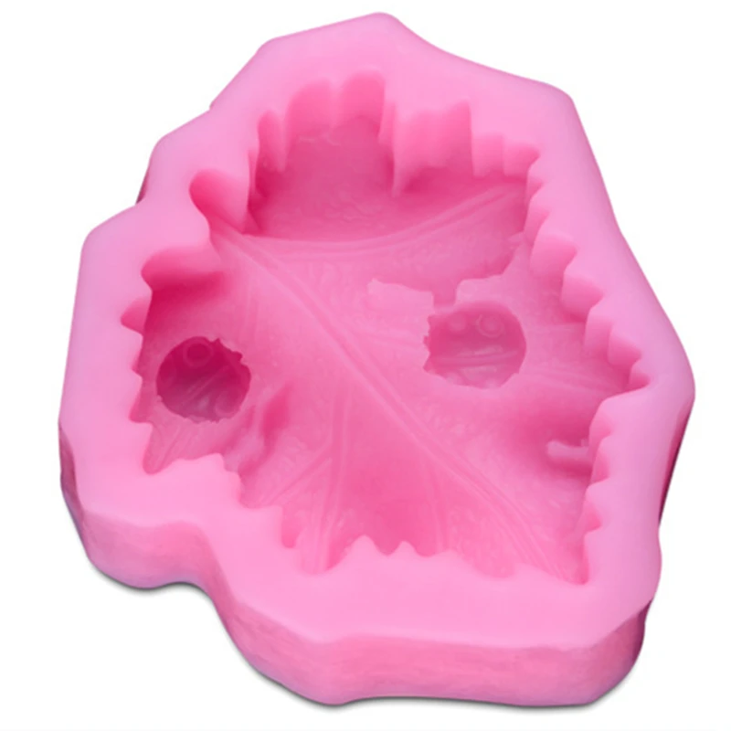 Canada Maple Leaf Silicone Soap Mold Non Stick Sugar Fondant Cake Jelly Jello Ice Moulds 1638in