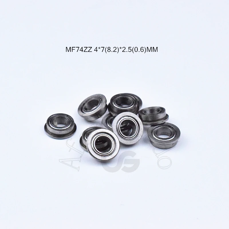 MF74ZZ FL674ZZ LF740ZZ 4*7 (8 2) * 2 5 (0 6) мм 10 шт ABEC фланцевого подшипника Бесплатная доставка
