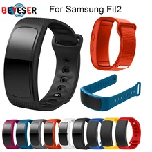 Сменный Браслет для samsung gear Fit 2 Pro Band, роскошный силиконовый ремешок для samsung Fit 2, умный браслет, ремешок, watc Band