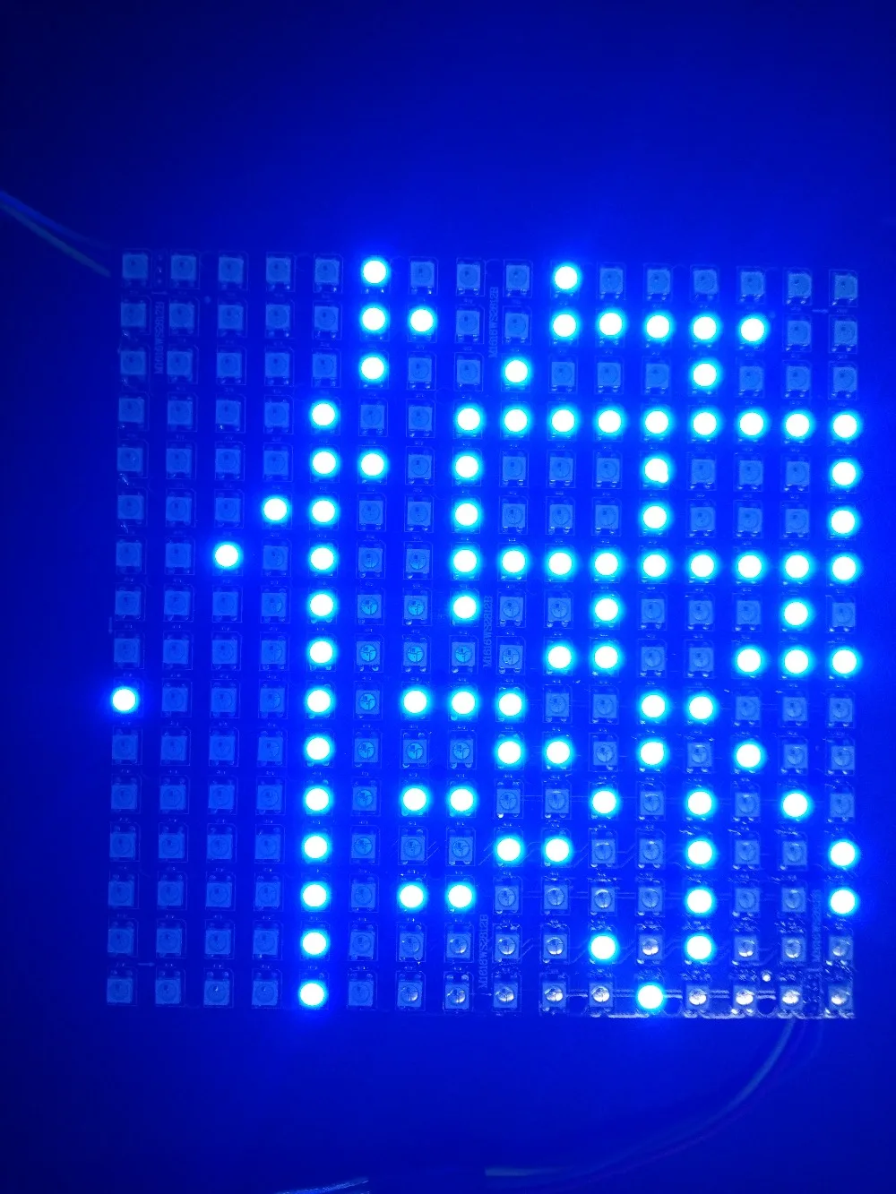 

flexible P10 WS2812B mini led video curtain screen digital rgb led matrix