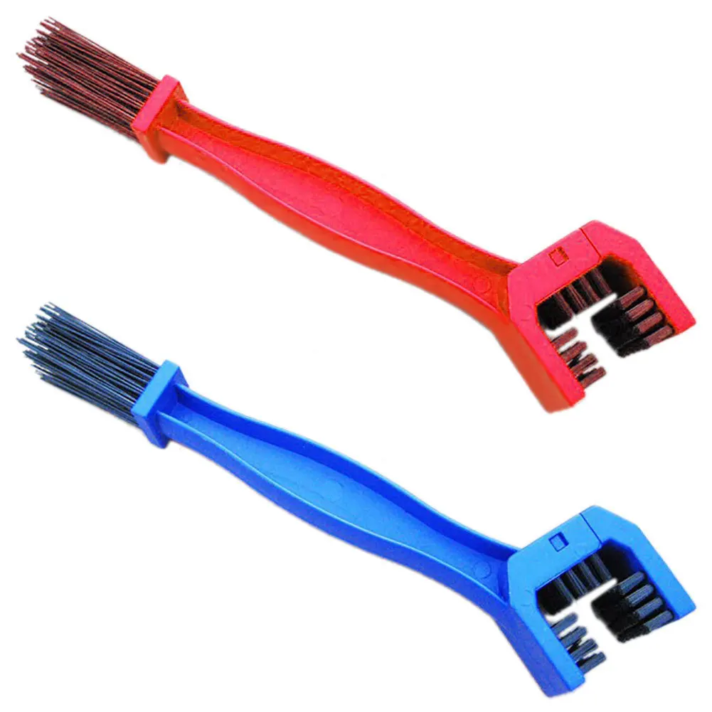 Best Bike Cleaning Brush Chain Motorcycle Chain Cleaner Plastic Bike Bicycle Moto Brush Cycling Clean Cleaner Outdoor Scrubber Tool 0