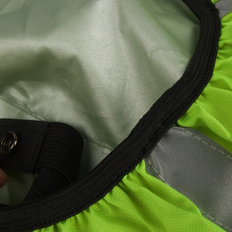 Водонепроницаемый Рюкзак Дождь Обложки Сумки для путешествий на открытом воздухе Светоотражающие крышка сумки Отдых Восхождение