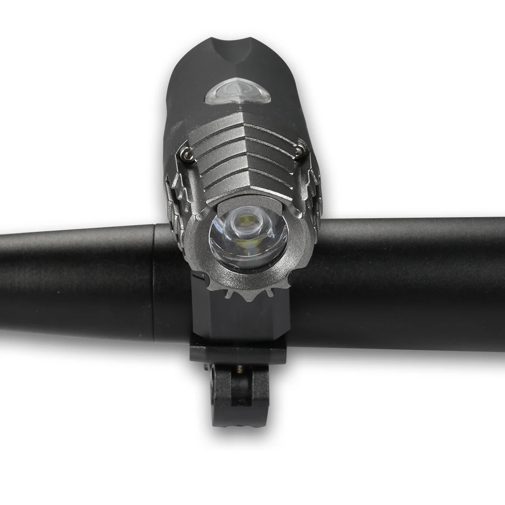 Best USB Rechargeable Built-in 2400mAh Battery XPG Bike Light Bicycle Headlamp with Free taillight LED Front Ligh Bicycle accessories 5