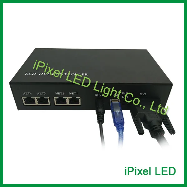  LED DVI controllerLED master controller on-line support 400000 pixelused with computer