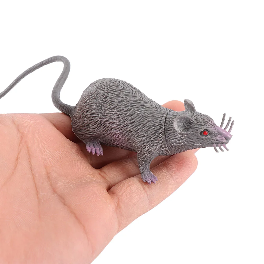 2019 Горячая 1 шт. смешной ловкий шутка поддельные реалистичные мышь пропеллер модели подарок на Хэллоуин Игрушка вечерние декор для детей