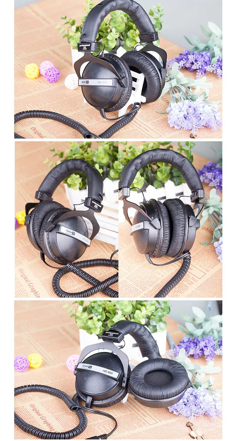 Superlux HD660 закрытые динамические стерео наушники Профессиональная Студия DJ мониторинг HIFI наушники с шумоподавлением гарнитура