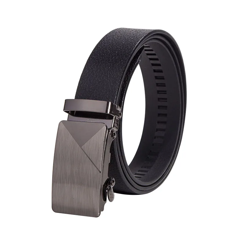 Best YBT Men Belt Imitation leather Alloy Automatic buckle Belt Business affairs Simple Fashion Casual Hot Selling Belt