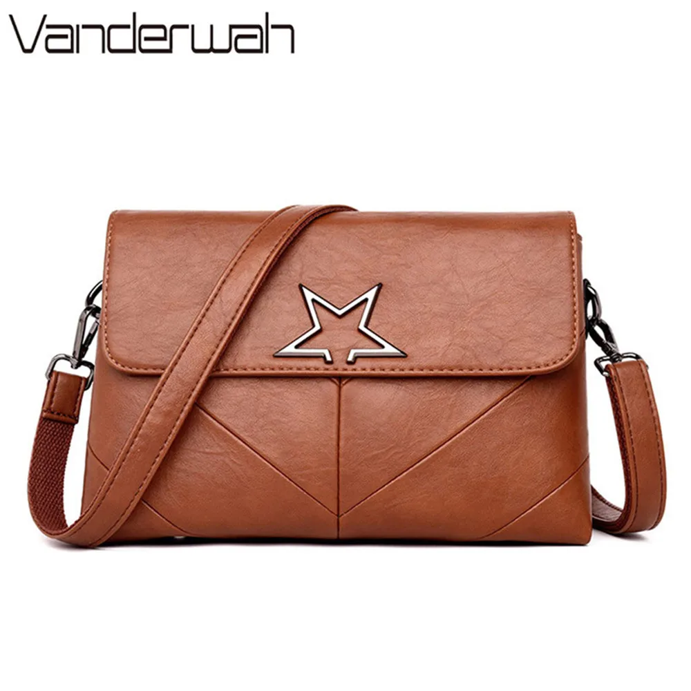 

New Patchwork Leather Luxury Handbags Women Bags Designer Women'S Shoulder Crossbody Bags For Women 2018 Woman Sac A Main Femme