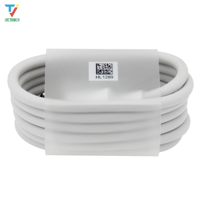 100 шт/Партия 1 м type c супер зарядный кабель для передачи данных белый круглый кабель для зарядного устройства type-C для samsung sony Xiaomi оптом дешево