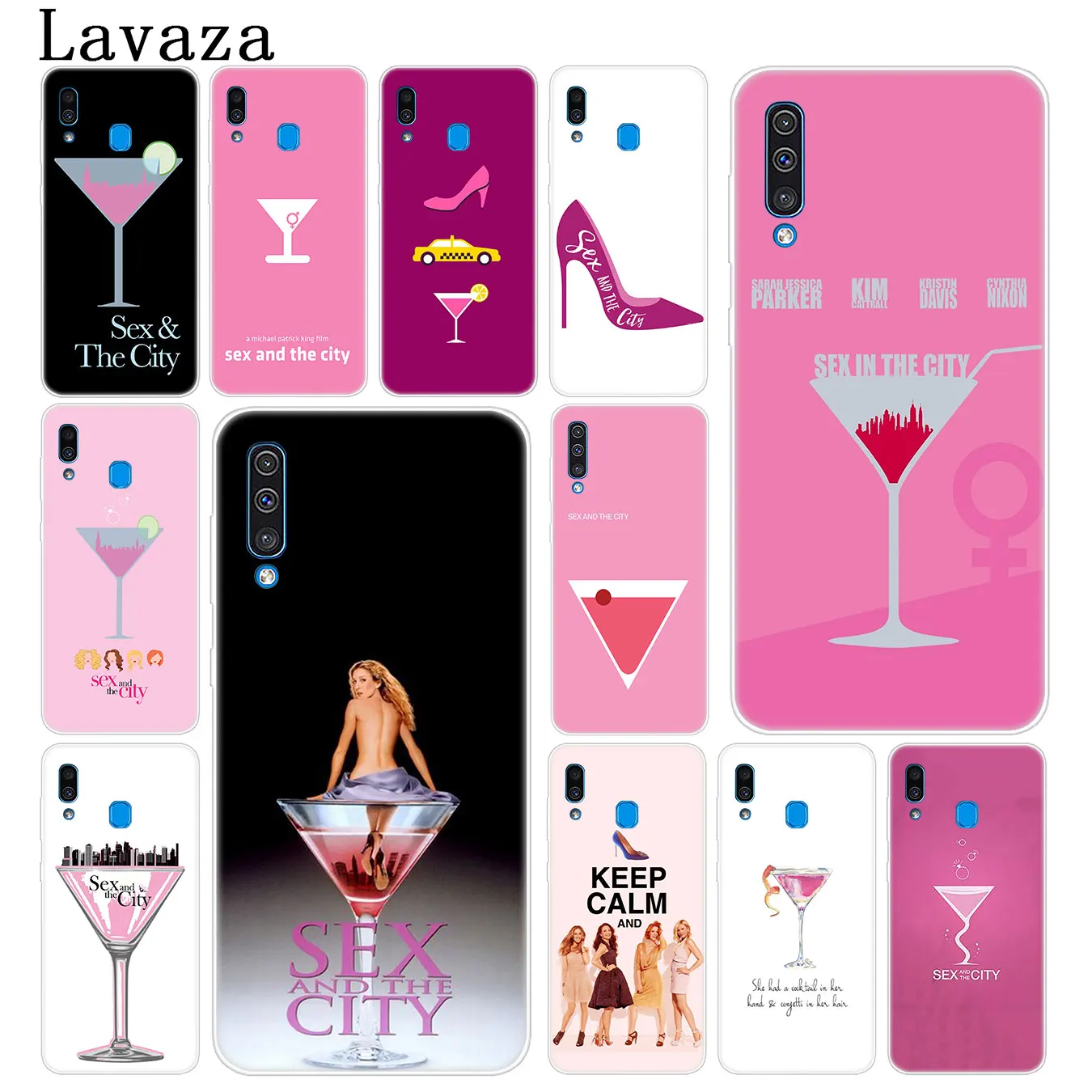 Lavaza секс в городе kiss жесткий чехол для телефона Samsung Galaxy A70 A60 A50 A40 A30 A20 A10 M10 M20 M30 M40
