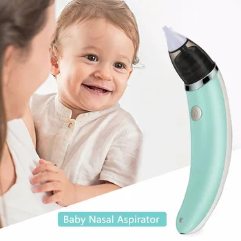 

Baby Nasal Aspirator Electric Nose Cleaner Sniffling Equipment Safe Hygienic Nose Snot Cleaner For Newborn Infant Toddler