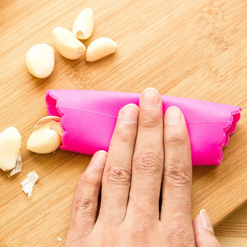 1 шт. силиконовая машинка для чистки чеснока|kitchen accessories cooking tools|cooking toolsgarlic peeling |