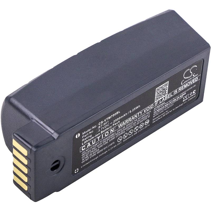 

Cameron Sino Upgrade For Vocollect BT-901 BarCode, Scanner Battery Li-ion 2500mAh / 9.25Wh