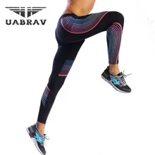 UABRAV семь цветов обтягивающие штаны Компрессионные спортивные мужские длинные легинсы для бега футбольные штаны мужские новые джоггеры брюки стрейч