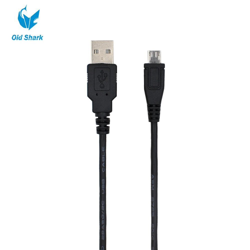 Old Shark PVC line quality Micro USB Cable Mobile Phone