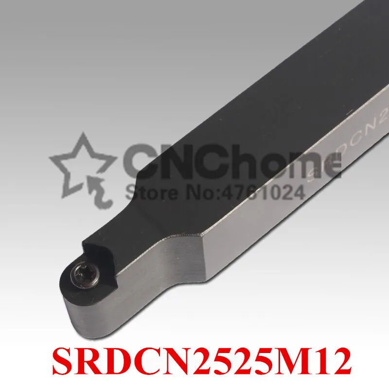 

SRDCN2525M12 25*25mm Metal Lathe Cutting Tools Lathe Machine CNC Turning Tools External Turning Tool Holder S-Type SRDCN