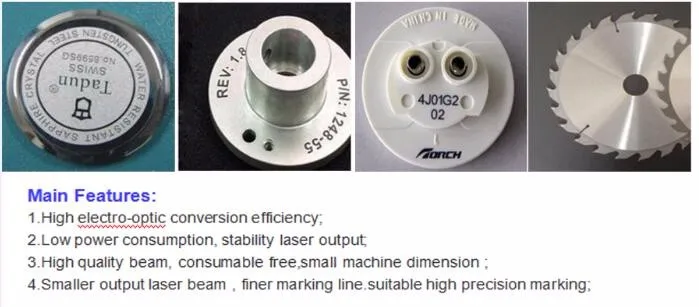 10 Вт/20 Вт/30 Вт автоматический волоконный лазерный маркировщик гравировальный станок на металлах