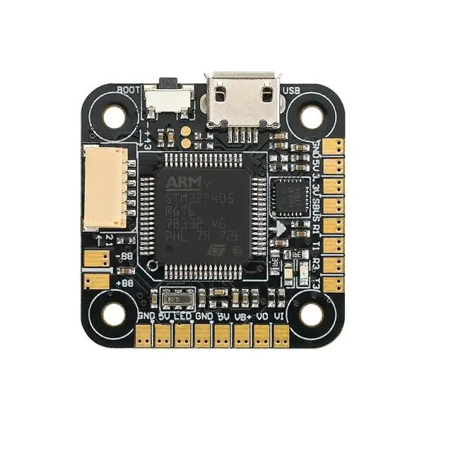 Контроллер Hobbywing XRotor для Nano F4 Micro Flight Controller AIO OSD 5V BEC w/ 20A BLheli_S DShot600 2 4S 4 в 1 20*20 мм