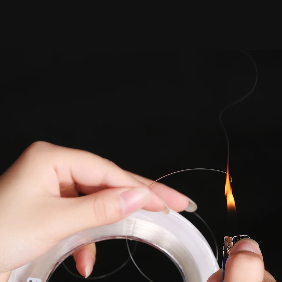 Super Strong 50m 100m 100% Fluorocarbon Fishing Line Leader line for Braid Fishing Line Saltwater Fly Fishing Line Monofilament - Image 6