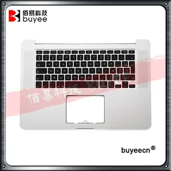 

Original A1398 Palmrest Top Case French Keyboard Backlight 2012 For Macbook Pro Retina A1398 FR Keyboard Palm Rest Replacement