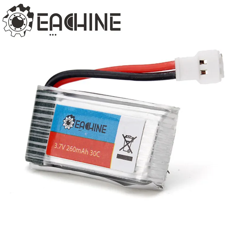 

Eachine H8 Mini H8 3D Battery 3.7V 260mAh RC Quadcopter Spare Parts