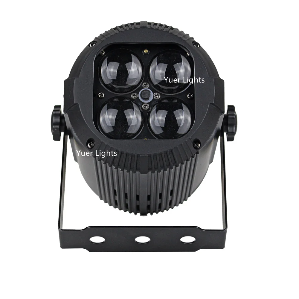 2019 أحدث التكبير الاسمية أضواء 4X10 W RGBW 4IN1 كشاف لمبات LED مسطح أضواء DJ ديسكو مصباح KTV بار حزب الخلفية شعاع غسل العارض