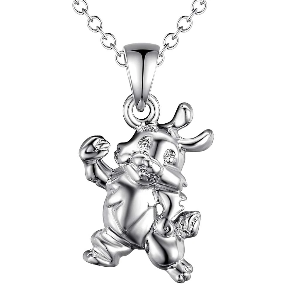 Wholesale Charm Silver Color Pendants For Women Jewelry Necklace Lady Fashion Pendant Strange Mouse AN019/aqpajhwa | Украшения и