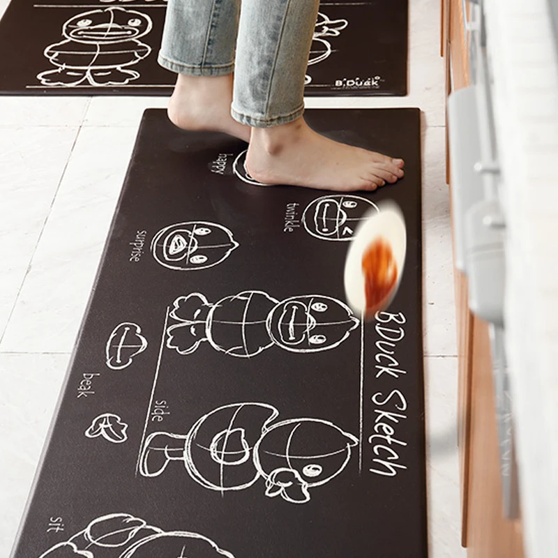 cheap Duck Anti Fatigue Mattress Skid Resistant Decoration Kitchen Mat for Sofa Floor Bedroom for Leatherwear Home Living Room