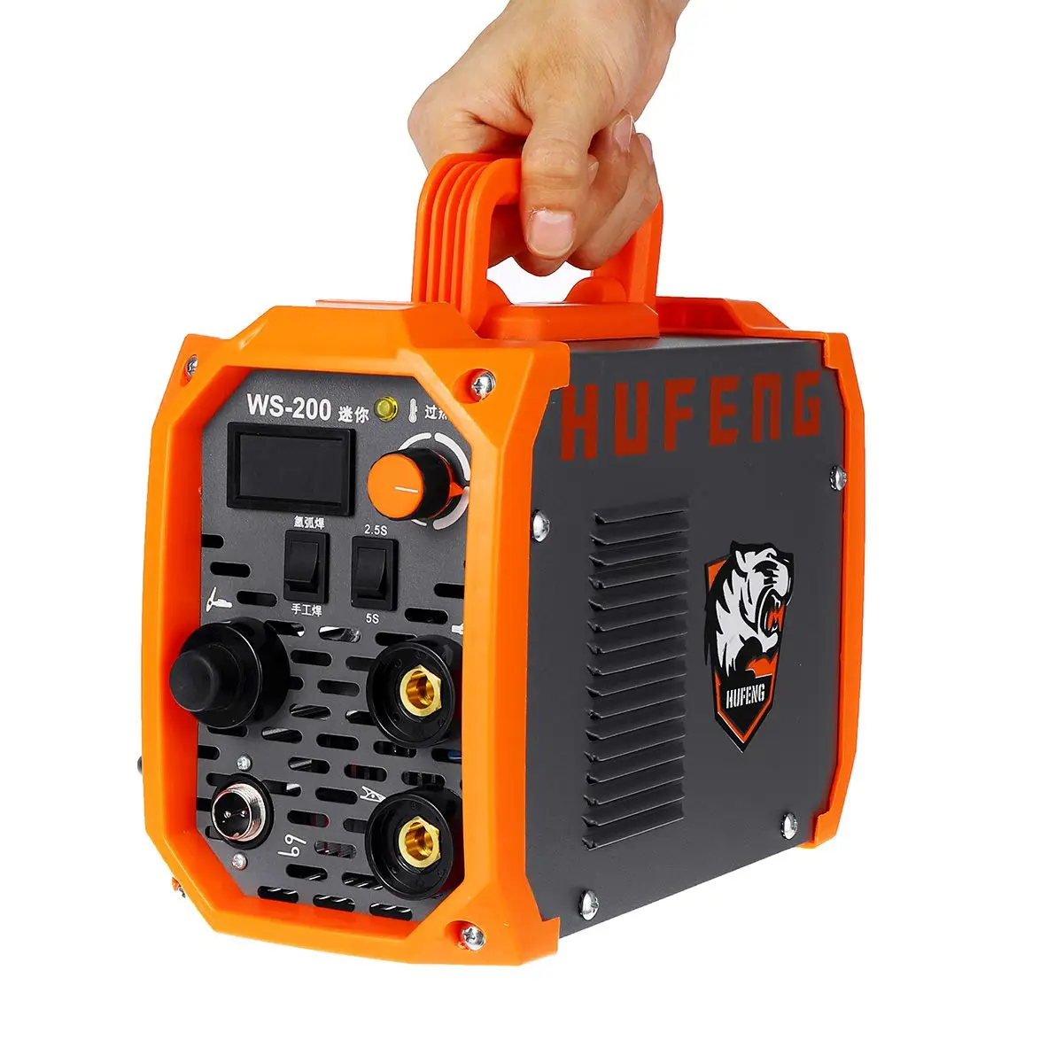 220V 200A мини аппарат для дуговой сварки IGBT инвертор сварочный MMA Agron зажим