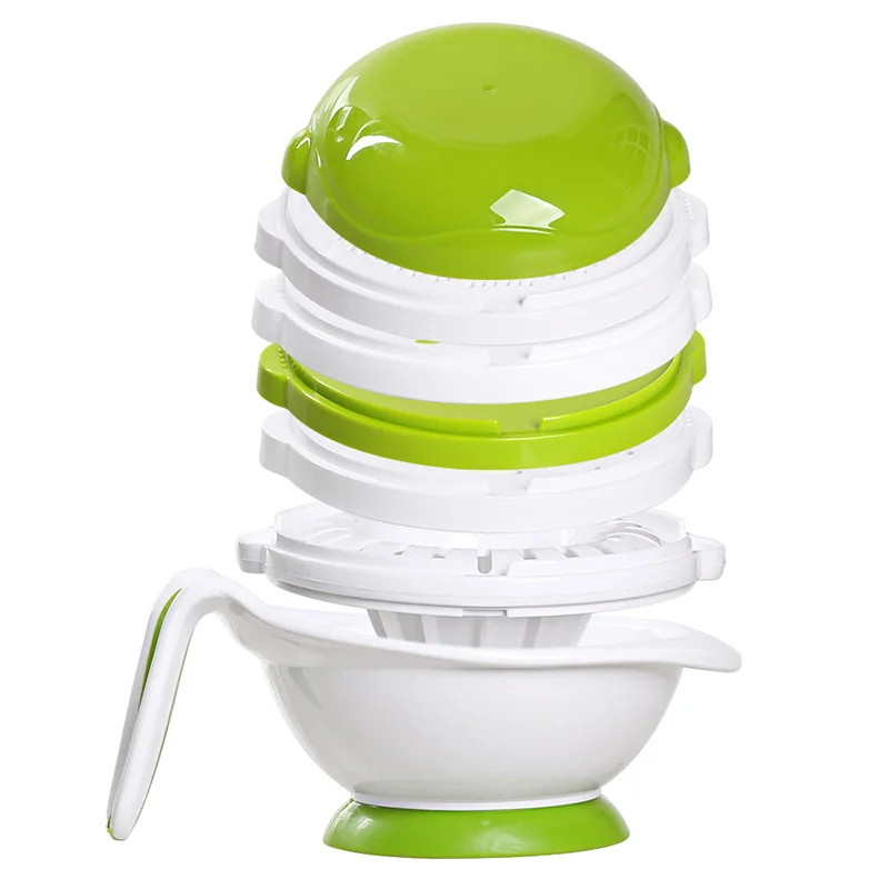 GL Grinder bowl 8 in 1 Baby Food Milk Feeding Grinder Set Baby Food Maker DIY Homemade Baby Food BPA Free