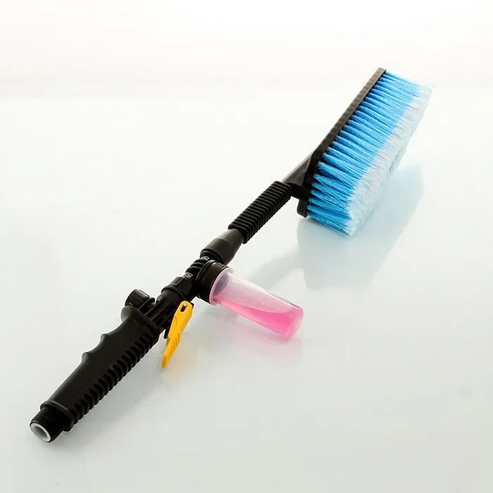 

Wash Brush Retractable Long Handle Switch With Water Flow Foam Gun Soft-Bristle Auto Clean Tools Free Shipping Dropshipping