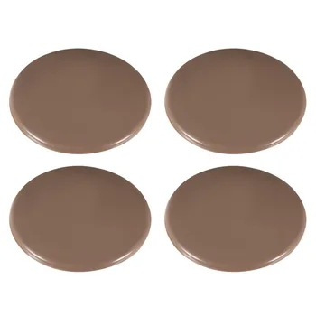 

Uxcell New Hot 4pcs 80mm Self Adhesive Door Handle Bumper Guard Stopper Round Cap Silicone Stop Wall Protectors Furniture Pads