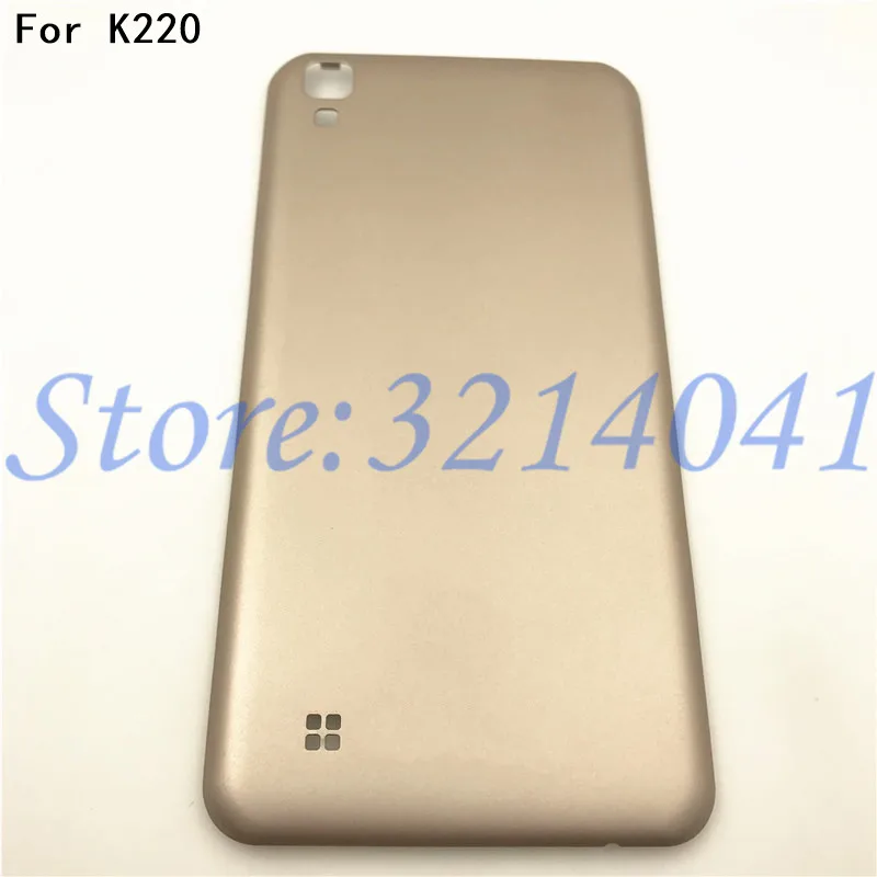

Good quality Battery Back Cover For LG X Power K220DS K220 Battery Back Cover Housing case Rear Door With Logo