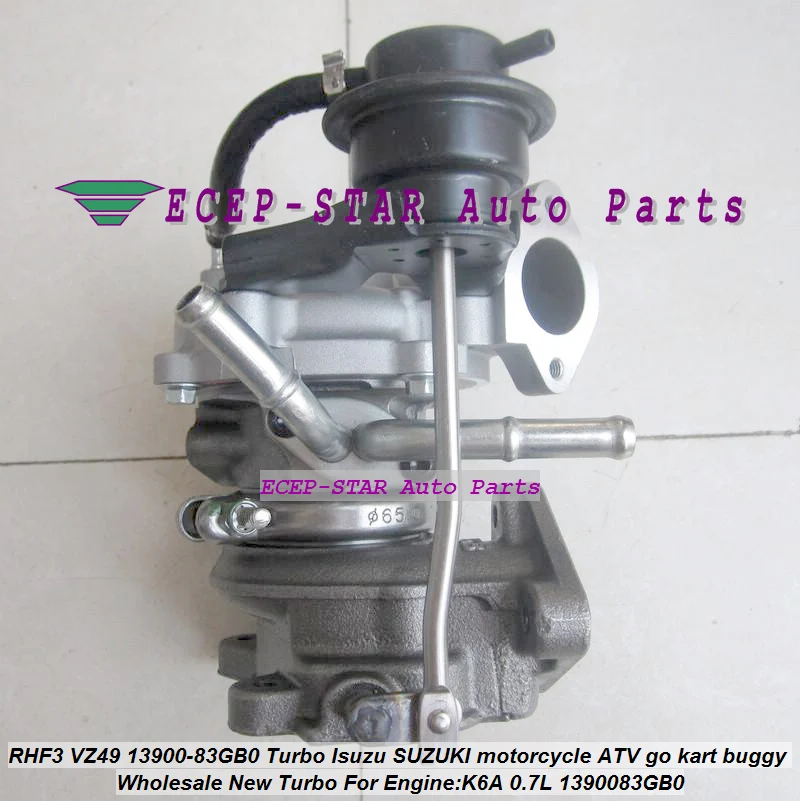 RHF3 VZ49 13900-83GB0 1390083GB0 13900 83GB0 Turbo For Isuzu For SUZUKI motorcycle ATV go kart buggy K6A 0.7L (1)